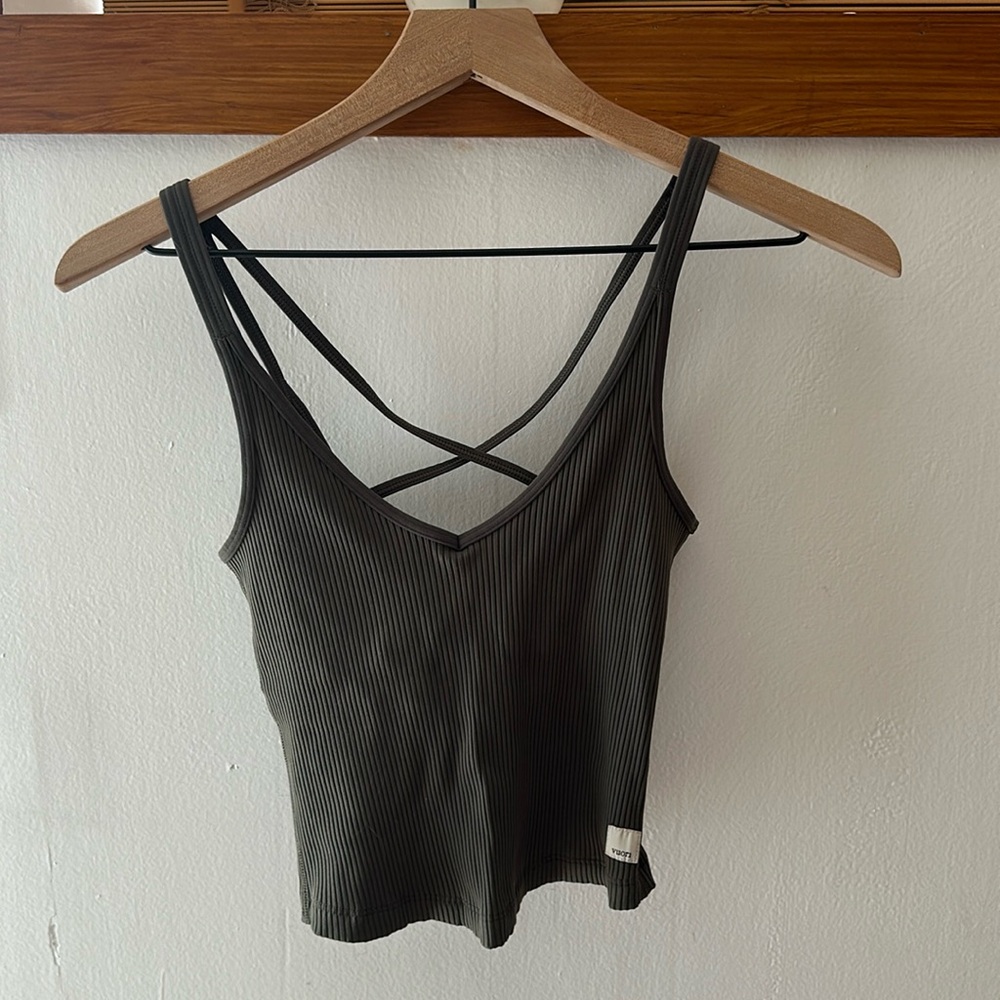 Vuori Rib Crop Tank